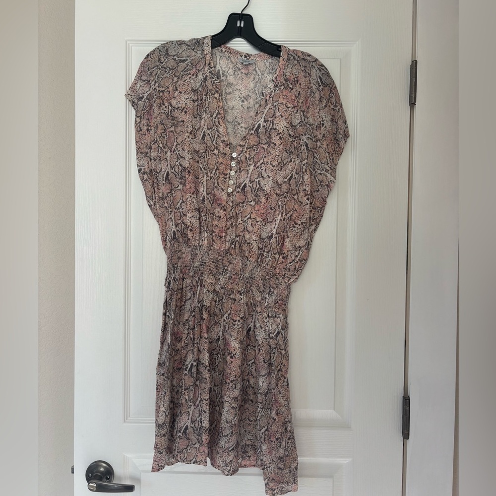 Rails snake skin dress size L